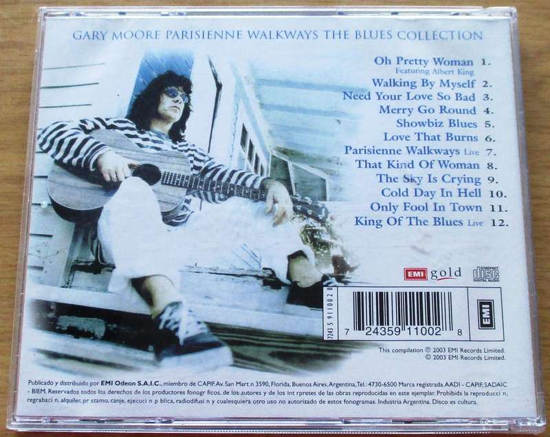 GARY MOORE Parisienne Walkways CD [G Box 28]