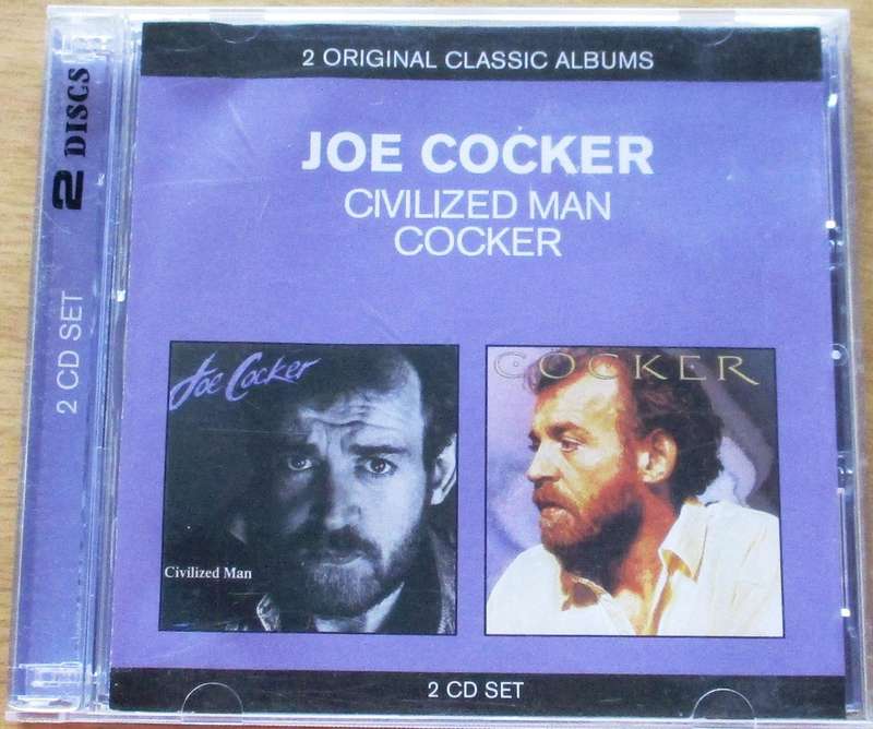 JOE COCKER Civilised Man + Cocker 2xCD [G Box 28]