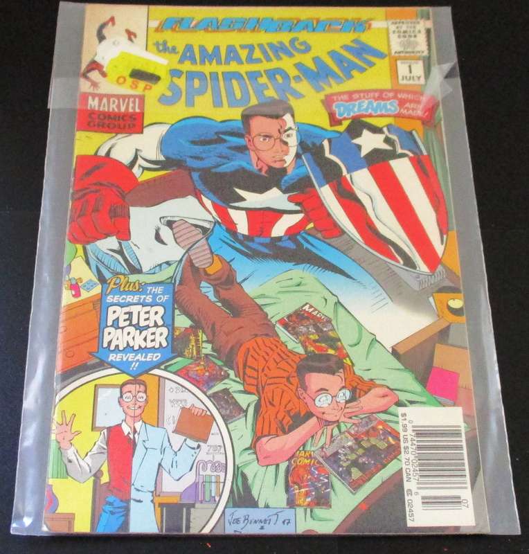 Marvel Comics THE AMAZING SPIDER-MAN Flashback #1 July 1997 [Box 4]