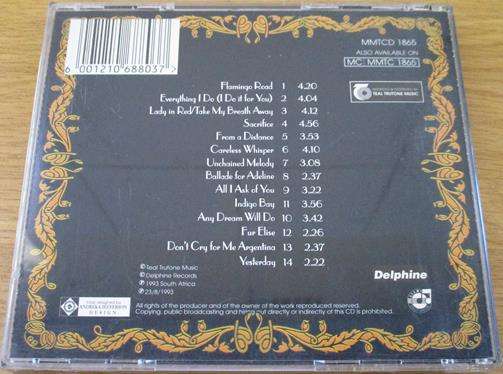 RICHARD CLAYDERMAN Gold CD [Shelf G Box 2]