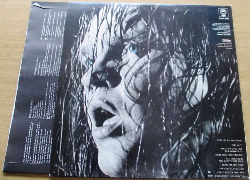 MEAT LOAF Dead Ringer LP VINYL RECORD