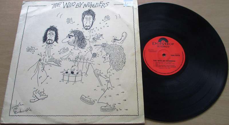 THE WHO The Who by Numbers LP VINYL RECORD