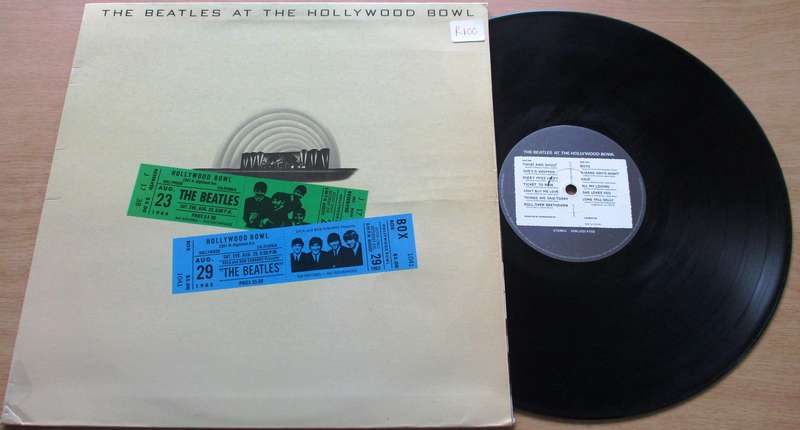 THE BEATLES At the Hollywood Bowl LP VINYL RECORD