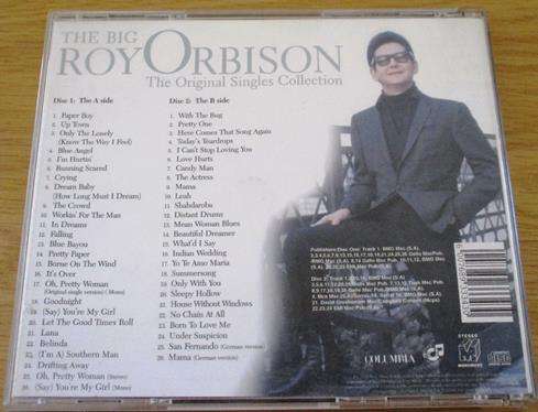 ROY ORBISON The Original Singles Collection 2xCD [Shelf G Box 1]