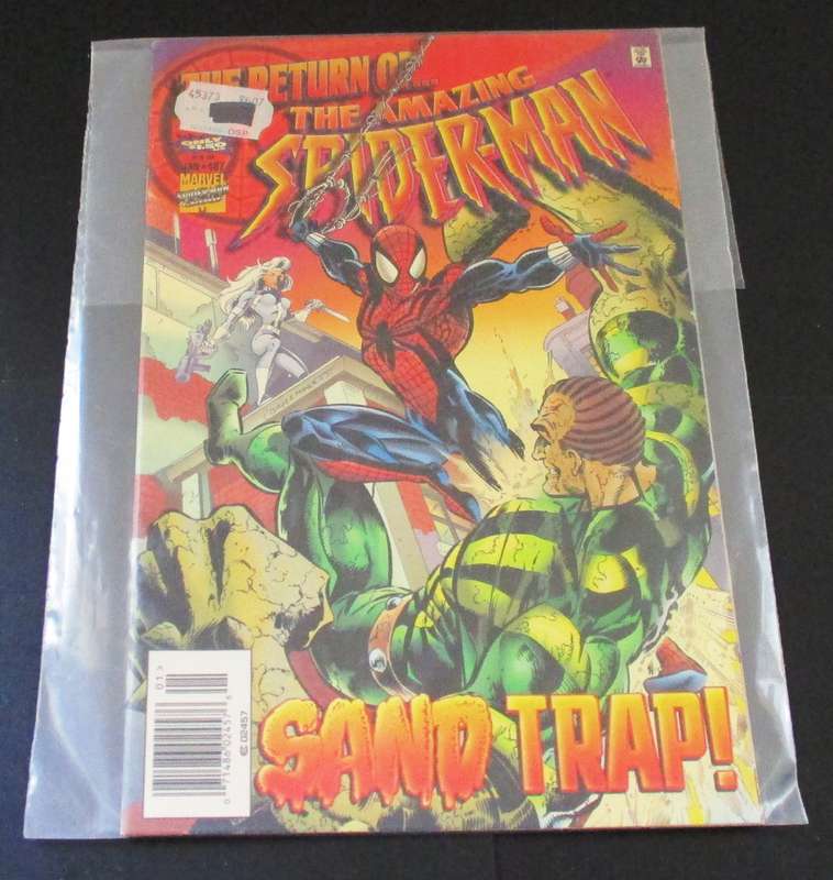 MARVEL Comics THE RETURN OF THE AMAZING SPIDER-MAN Sand Trap #407 Jan 1996 [Box 5]