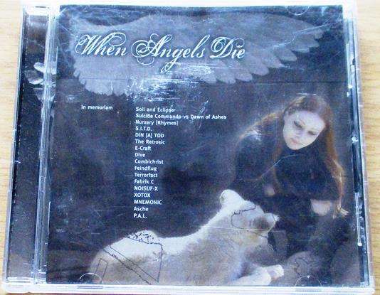 WHEN ANGELS DIE Combichrist Suicide Commando Feindflug PAL CD [Industrial EBM]