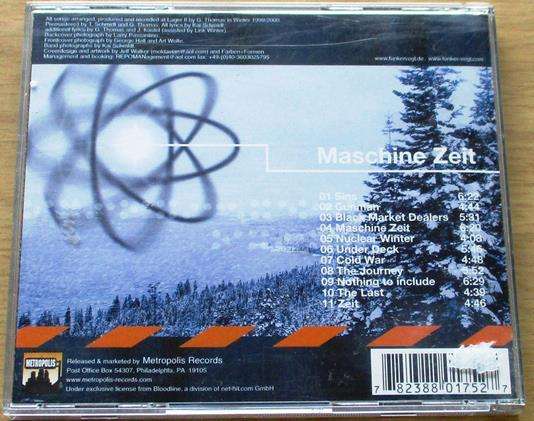 FUNKER VOGT Maschine Zeit CD [Industrial EBM]