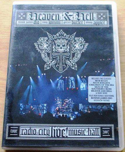 HEAVEN & HELL Radio City Music Hall DVD Black Sabbath