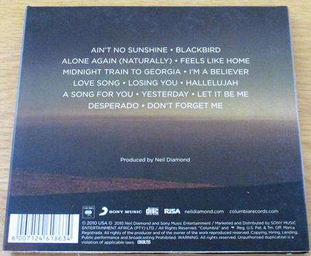 NEIL DIAMOND Dreams CD [Shelf Z x 11]
