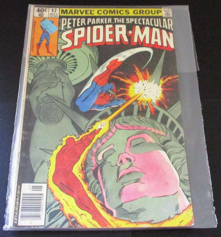 MARVEL Comics  PETER PARKER THE SPECTACULAR SPIDER-MAN #42 May 1980 [Box 5]
