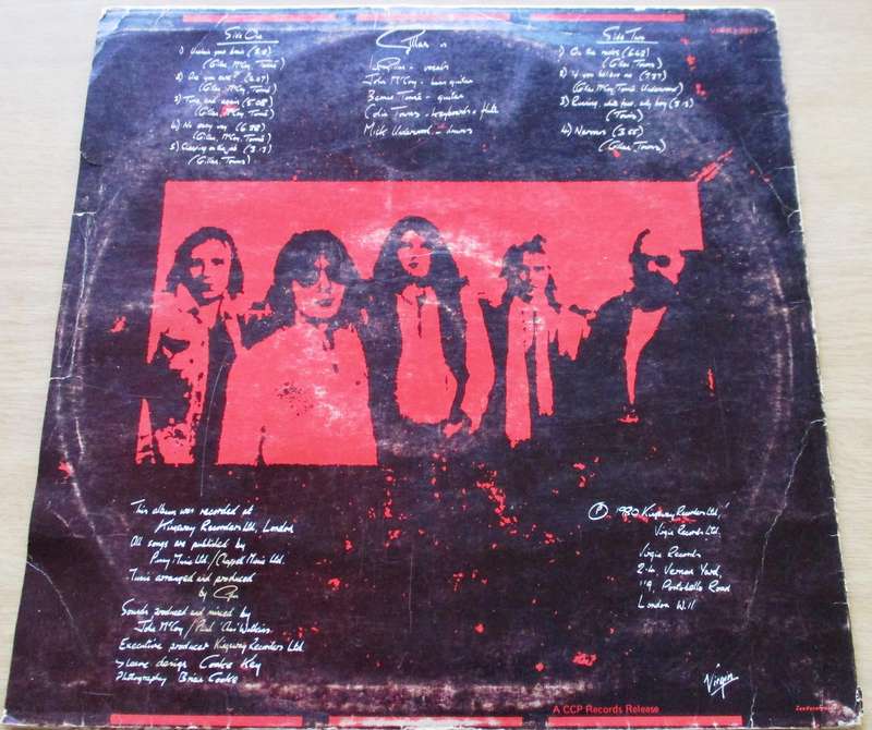 GILLAN Glory Road LP VINYL RECORD