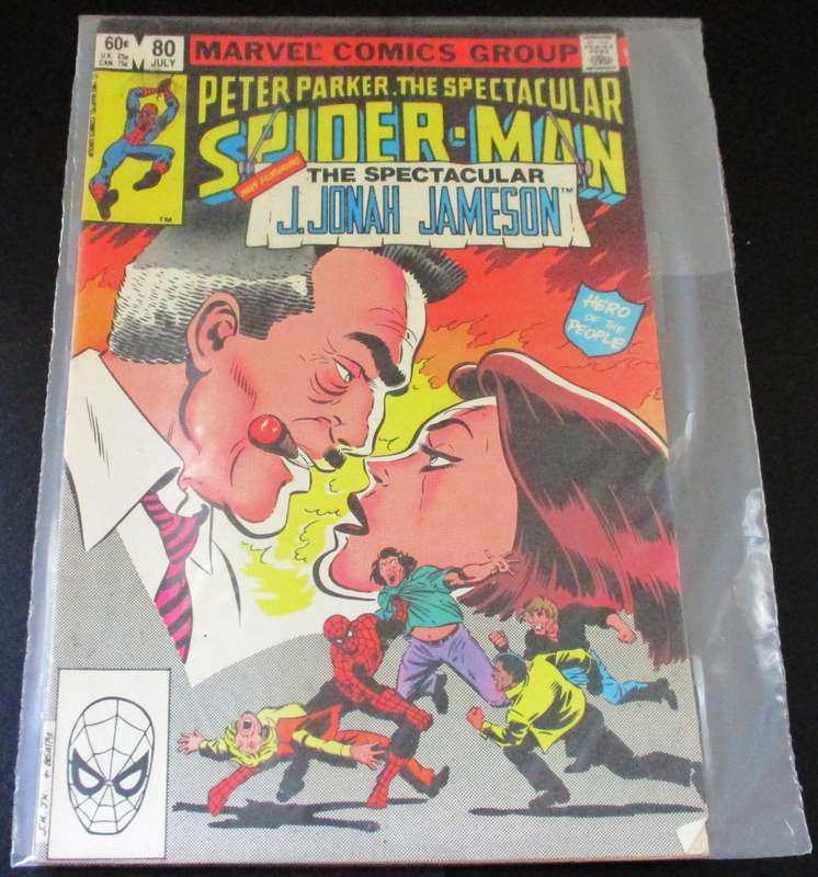 MARVEL Comics PETER PARKER THE SPECTACULAR SPIDER-MAN #80 July 1983 [Box 5]