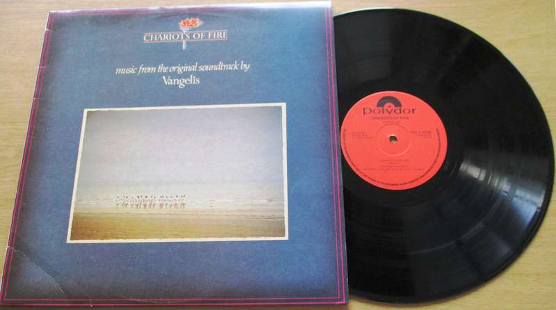 VANGELIS CHARIOTS OF FIRE OS.T. LP VINYL RECORD