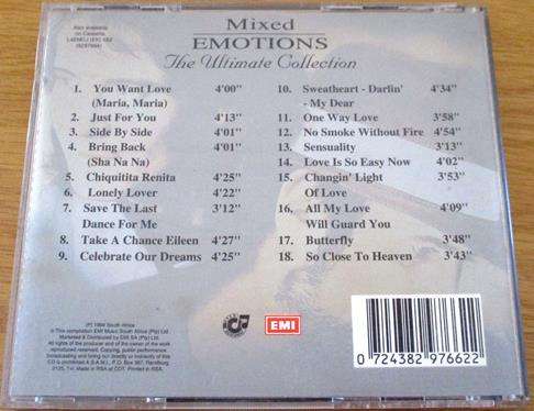MIXED EMOTIONS Platinum CD [Shelf Z x 9]