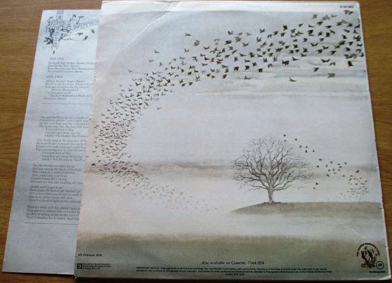 GENESIS Wind and the Weathering LP VINYL RECORD