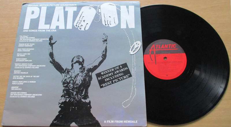 PLATOON O.S.T. LP VINYL RECORD