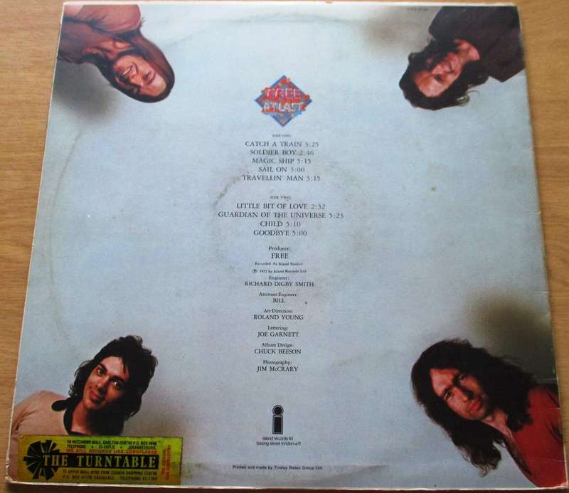 FREE At Last LP VINYL RECORD
