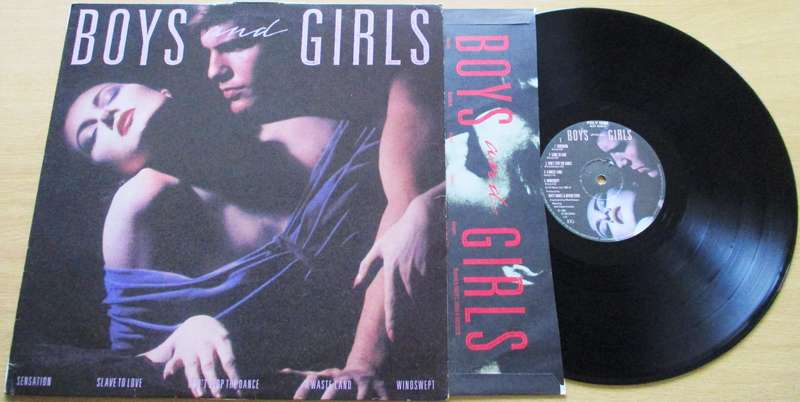BRYAN FERRY Boys and Girls LP VINYL RECORD