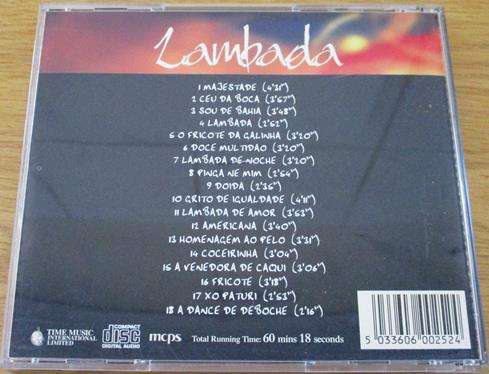 LAMBADA CD [Shelf Z x 9]