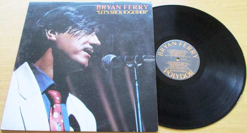 BRYAN FERRY Let's Stick Together LP VINYL RECORD