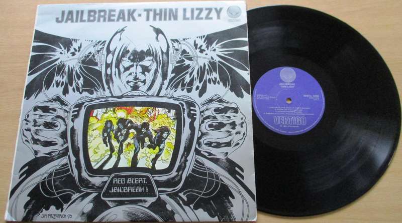 THIN LIZZY Jailbreak LP VINYL RECORD