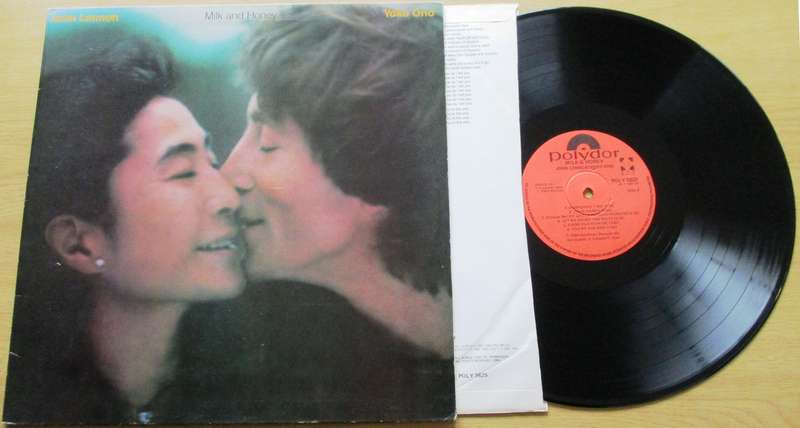 JOHN LENNON Milk and Honey LP VINYL RECORD