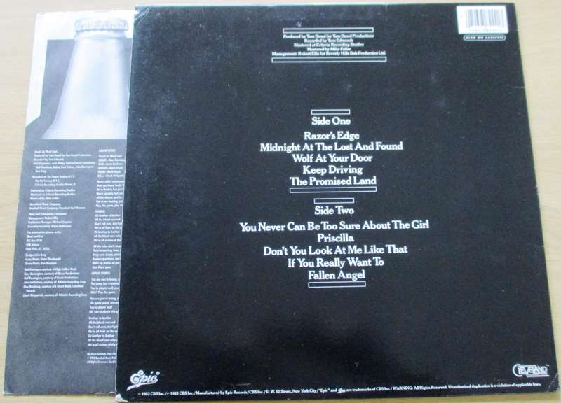 MEAT LOAF Midnight of the Lost and Found LP VINYL RECORD