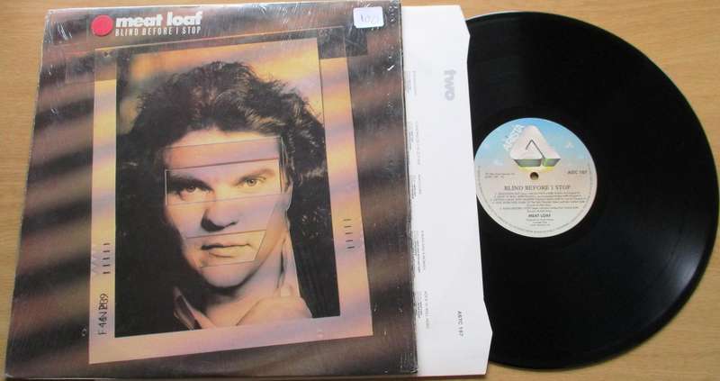 MEAT LOAF Blind Before I Step LP VINYL RECORD