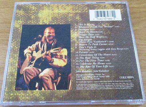 KENNY LOGGINS Yesterday, Today, Tomorrow The Greatest Hits CD [Shelf Z x 7]