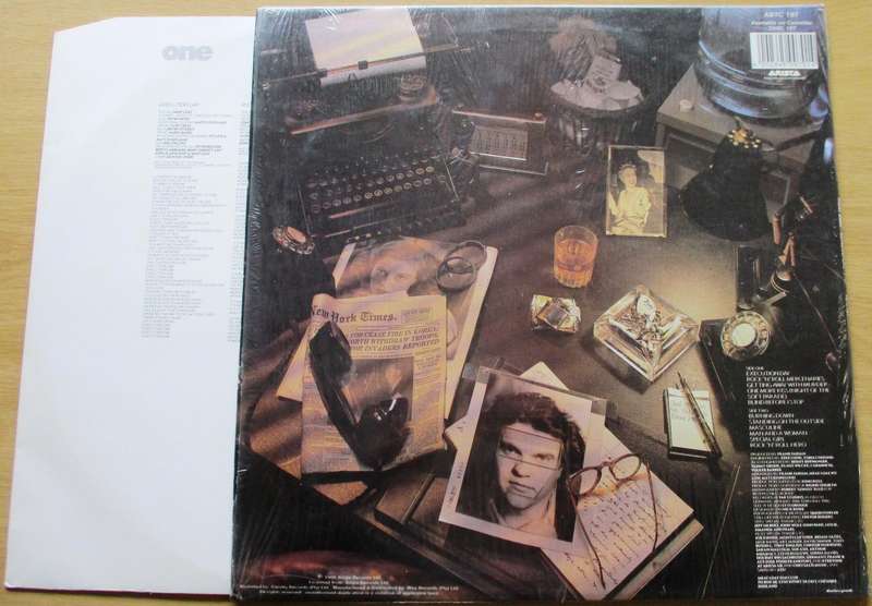 MEAT LOAF Blind Before I Step LP VINYL RECORD