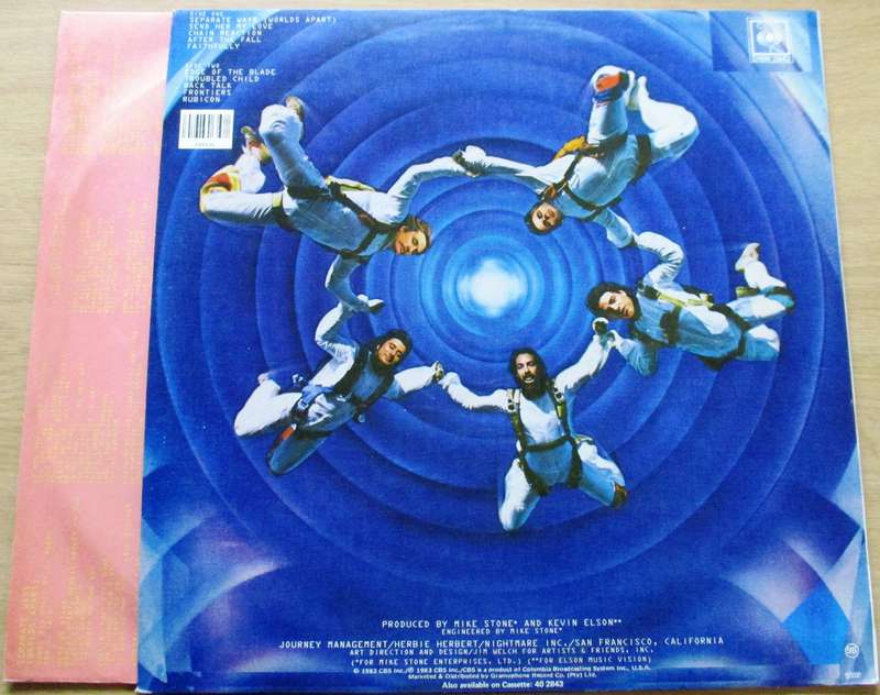JOURNEY Frontiers LP VINYL RECORD