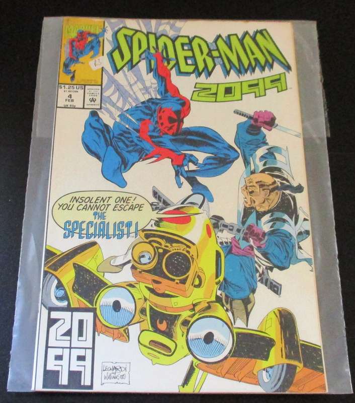 MARVEL Comics SPIDER-MAN 2099 The Specialist #4 Feb 1992 [Box 5]