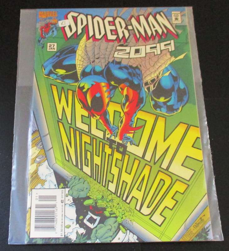 MARVEL Comics SPIDER-MAN 2099 Welcome Nightshade #27 Jan 1995 [Box 5]