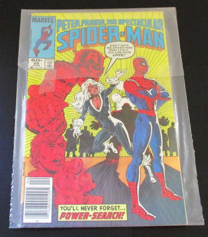 MARVEL PETER PARKER THE SPECTACULAR SPIDER-MAN Power Search #89 Apr 1983 [Box 5]