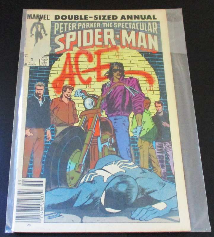 MARVEL ANNUAL PETER PARKER THE SPECTACULAR SPIDER-MAN Ace #5 October 1985   [Box 5]