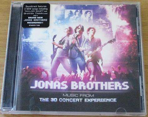 JONAS BROTHERS Music From the 3D Concert Experience CD [Shelf Z x 10]