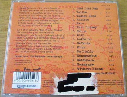 ISMAEL LO The Best of The Balladeer CD [Shelf Z x 10]