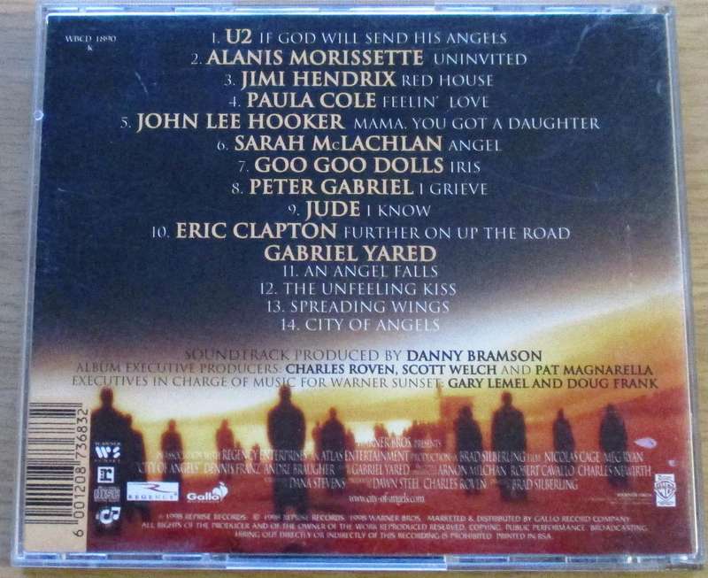 CITY OF ANGELS O.S.T. CD [G Box 27]