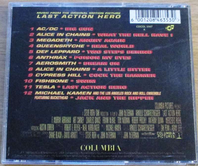 LAST ACTION HERO O.S.T. [G Box 26]