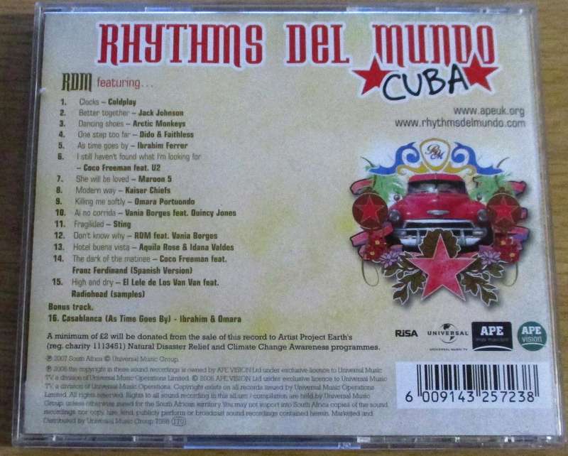 RHYTHMS DEL MUNDO CD [G Box 26]