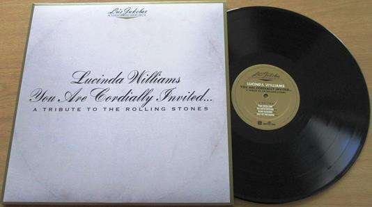 LUCINDA WILLIAMS You Are Cordially Invited... A Tribute To The Rolling Stones  2xLP Vinyl Record