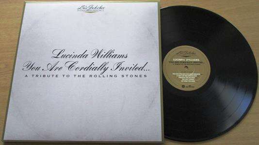 LUCINDA WILLIAMS You Are Cordially Invited... A Tribute To The Rolling Stones  2xLP Vinyl Record