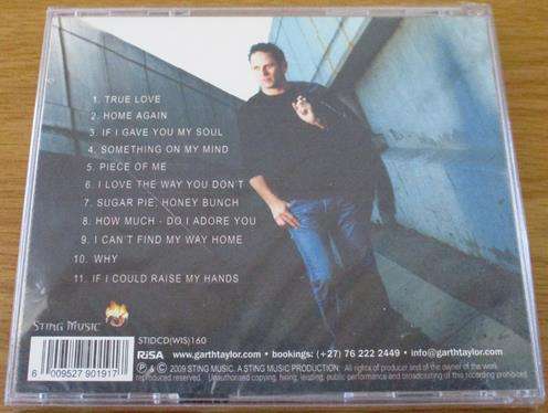 GARTH TAYLOR Stripped Down Soul'd Out CD [Shelf Z x 5]