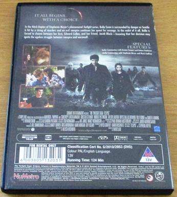 TWILIGHT Eclipse Single Disc DVD [DVD BBOX 5]