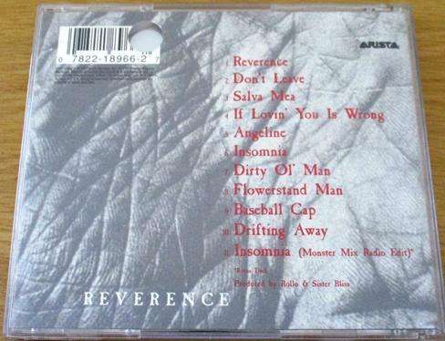 FAITHLESS Reverence CD [Shelf Z x 5]