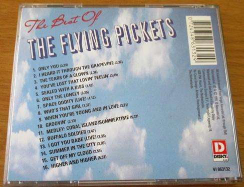 THE FLYING PICKETS Only You The Best Of CD [Shelf Z x 5]