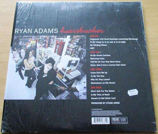 RYAN ADAMS Heartbreaker 2xLP Vinyl Record