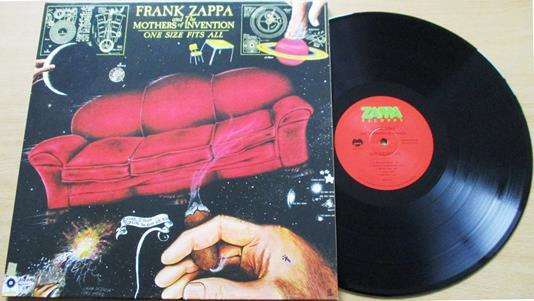 FRANK ZAPPA AND THE MOTHERS OF INVENTION One Size Fits All LP Vinyl Record