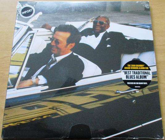 B.B. KING & ERIC CLAPTON Riding With The King 2xLP VINYL Record