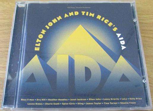 ELTON JOHN AND TIME RICE'S AIDA CD [Shelf Z x 5]
